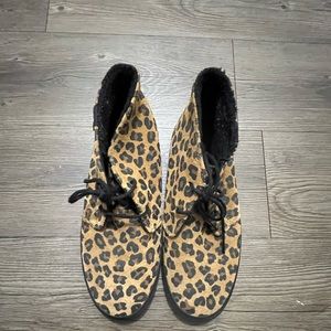 Cheetah Print Vans